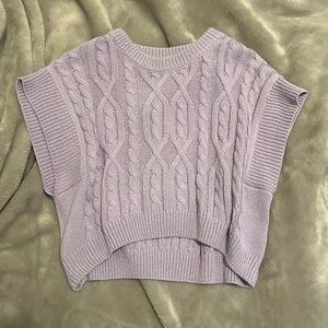 Cropped Sweater Vest